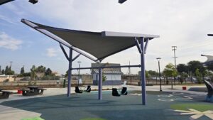 Whitaker Park Shade and Swings