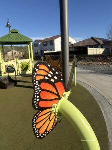 Landscaped Structures custom Butterfly Chatter Noodle®